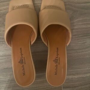 Michele lopriore kitten heel sandals